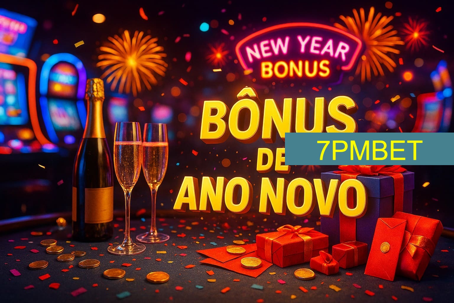 Promoções de Ano Novo no 7PMBET